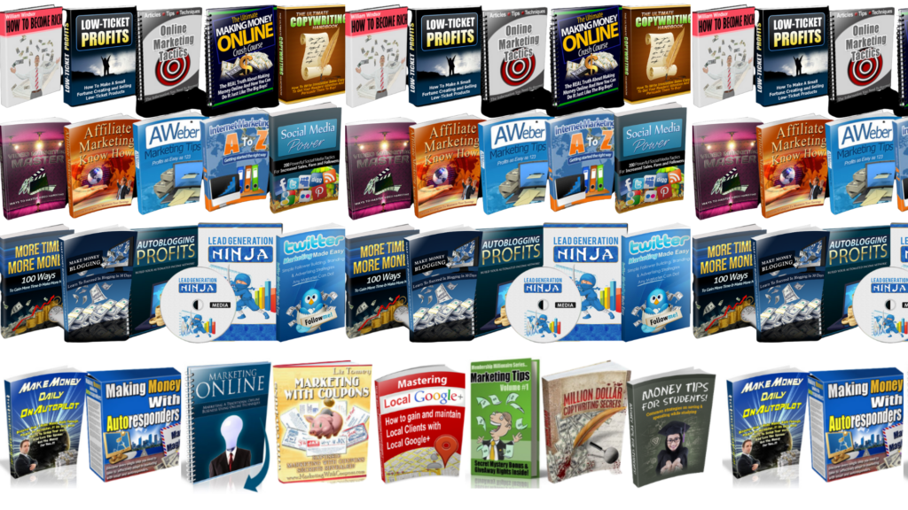  4,000 eBooks with PLR/MRR Rights